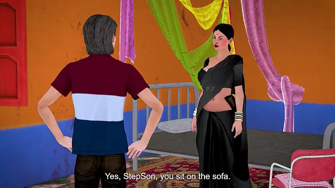 Stepson humps his stepmommy with a large pipe in reality kings manga porn anime