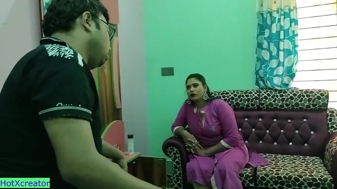 Steamy Desi Banks Officer Humpers Bhabhi's Yam-sized Arse & Breasts in Hardcore Reality Tweak