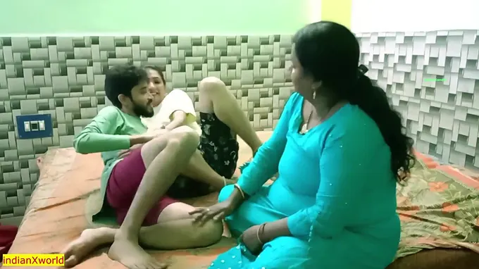 Tdipayan, Ipunam & Pujakali crew up for a super-hot threeway with their BEAU