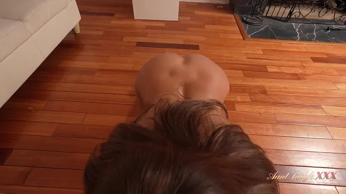 Pristine Edge's steamy POV action: Your Steaming Stepmom Pristine Brink puts you to work