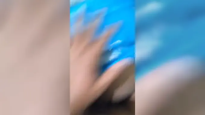 Blue Saree bhabhi