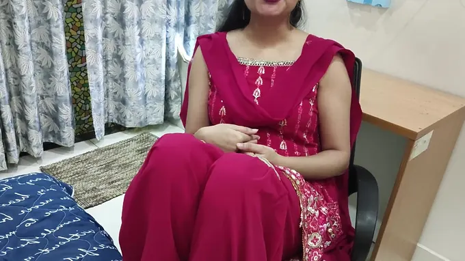 Indian Xxx gets a big ass surprise from her bro-in-law with his big spear