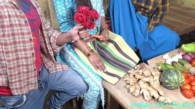 Desi Angel and Indian XXXx take their stepson's hard cock in homemade Indian sabji Mandi HARD-CORE action