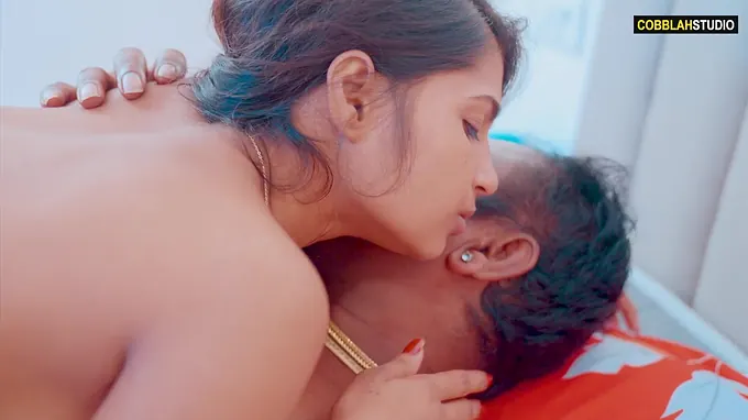 Step-dad joins in on a insane Indian scorching fuckfest lovemaking with his huge-titted Indian wifey Cipriani