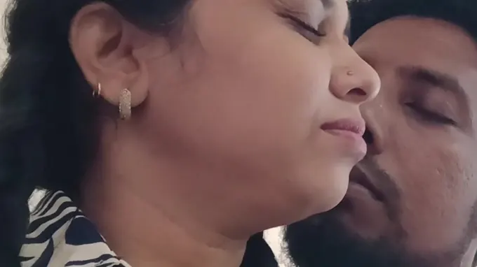 Desi aunty & student demolish each other's coochies in first-ever ever student-on-college girl from the rear