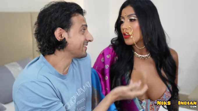 Mariana Martix gets her phat funbags and booty torn up by Jija's meaty manmeat on her wedding night