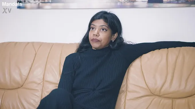 Watch Desi Devi's first time on camera: A BBC, a facial and a cum-covered bed