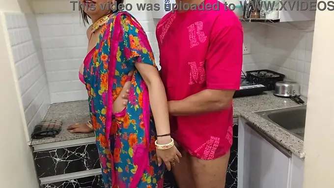 Desisaarabhabhi teaches stepson how to take a condom with her dirty natural tits & tight pussy
