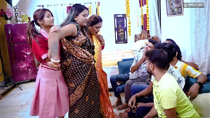 Stepmommy Rocky instructs stepdaughter-in-law on how to pulverize for first time compilation