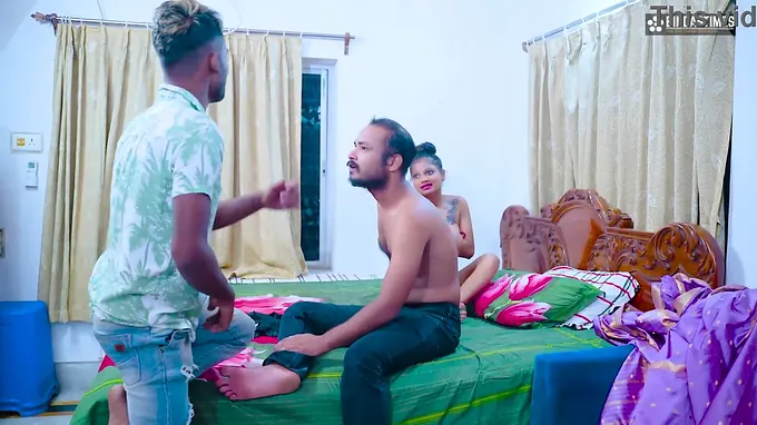 Bhabhi Crazy Nailed By Step Family And Husband in a Wild Roleplay Compilation