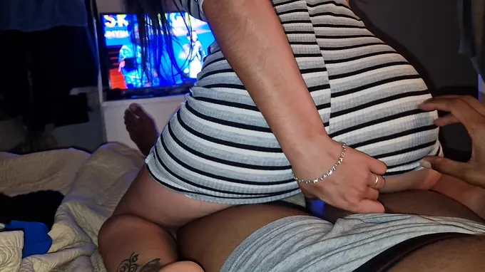 Carlahott gets pent up in a taut, brief dress and I'm the only one who can help her with her ginormous rump