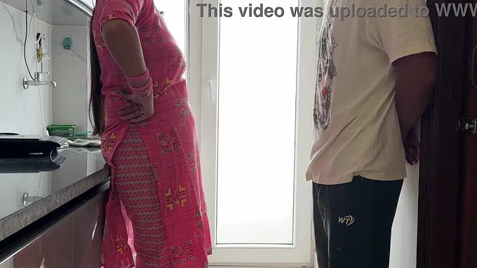 Step-Auntie-in-law's taut snatch boned rock hard by her youthfull nephew with a fat booty in POINT OF VIEW