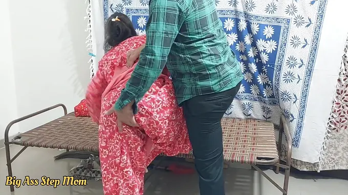 Khizar2261 and Jauli Chaupada's torrid Indian stepmom intercourse marathon with tough intercourse, doggy style and handjobs