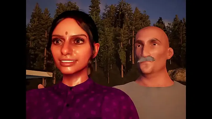 Desi MUMMY Aisha gets her wooly cooter banged by elder acquaintance Denisporco