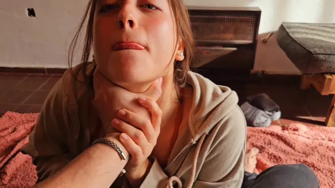 Lovely Tomatenauta & her ultra-kinky beau share a molten facial cumshot in POINT OF VIEW