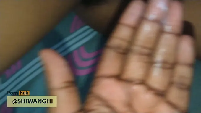 Shiwanghi's torrid Sri Lankan gf finger-kittles her spouse's knob in a clear Sinhala voice