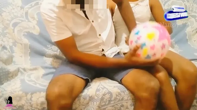 Observe a crazy COUGAR and her step-sister interchange playmates in this real homemade Sinhala duo video