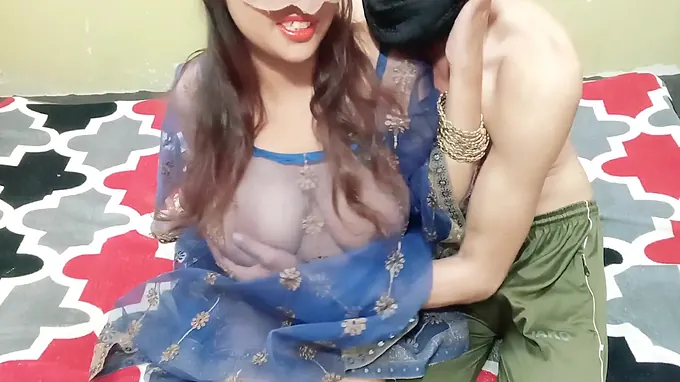 Desi step dad & Indian school honey share a taut anal invasion internal cumshot in POINT OF VIEW homemade vid