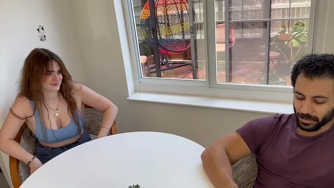 Lilibet Saunders gets a deep dicking from her step-dad in POINT OF VIEW - leaving a dirt on her face and hefty fuck-sticks on her milk cans