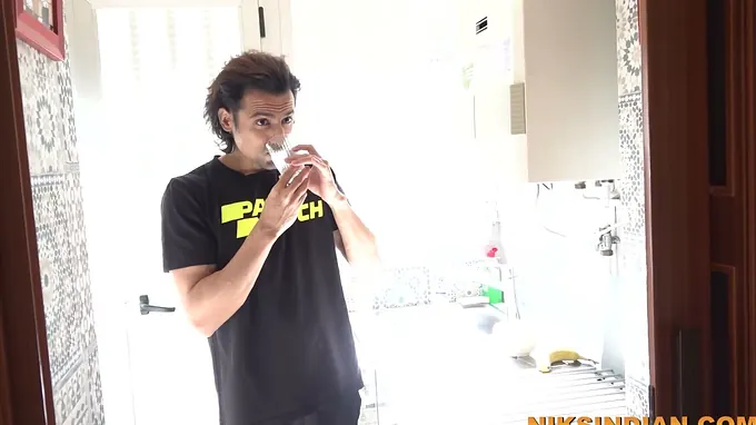 Indian Bollywood actress Niks Indian gets harsh rectal from desi stud in front of camera