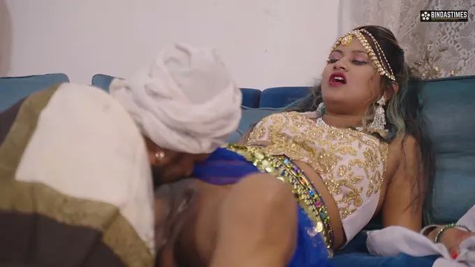 Seth from Dubai came to Nail Desi Dancer Mallu Nymph for a wild cosplay licking session