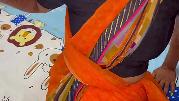 Watch as Dipa & Pank dominate and oil up their Indian bhabhi's ass