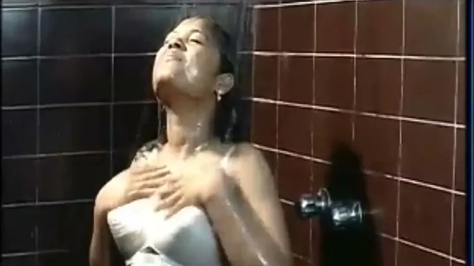 Indian girls get wild in beach and bathroom with mallus