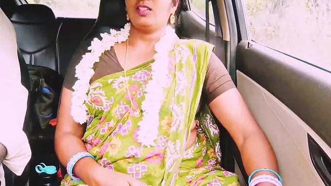 Red-hot Silk's Indian aunty gets her huge inborn bumpers and filthy Desi converse pummeled by dangled man