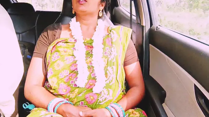 Red-hot Silk's Indian aunty gets her huge inborn bumpers and filthy Desi converse pummeled by dangled man