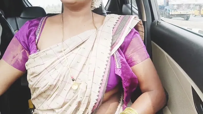 Steamy Silk and her Indian Aunty pamper in lengthy drives for filthy mummy joy