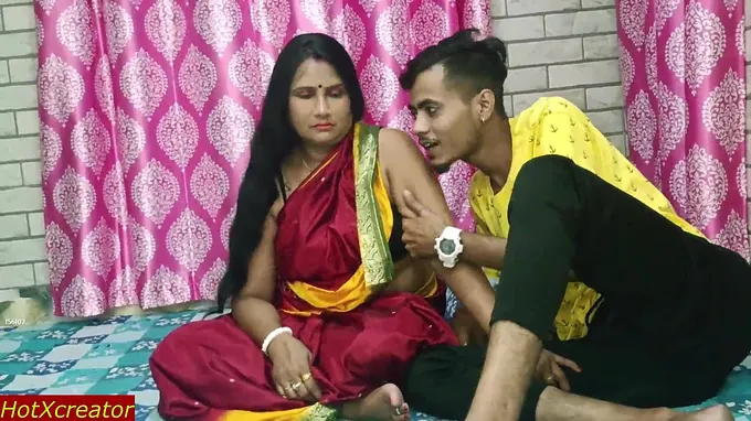 Step-nephew gets predominated by step-aunt-in-law while step-family witnesses!