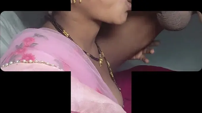 Desi Aunty & My Wife get their Desi Cooch Ravaged in the Bedroom