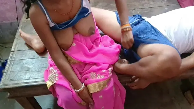 Yatun & Prayamu11's Indian Village bhabhi gets nailed and creampied