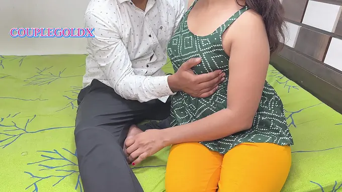 Desi Aunty's tight pussy gets destroyed by hard cock while her husband watches