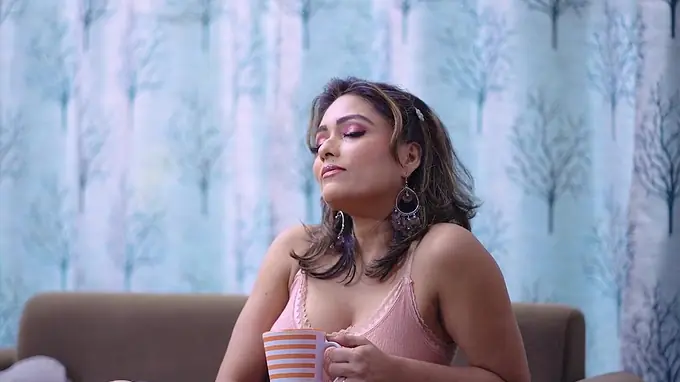 Desi Aunty and Zoya Rathore get down and dirty with their man's big sausage