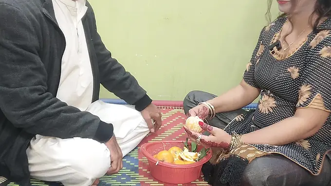 Desi Aunty and Homemade Bhabhi Get Naughty in Hardcore Milf missionary action