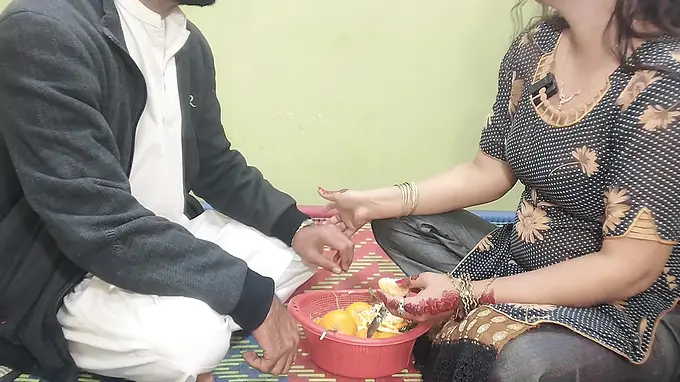 Desi Aunty and Homemade Bhabhi Get Naughty in Hardcore Milf missionary action