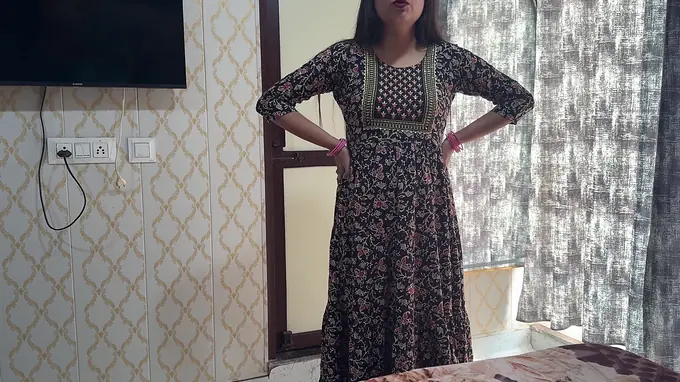Desi Aunty gets mad and fucks her stepbrother in doggy style