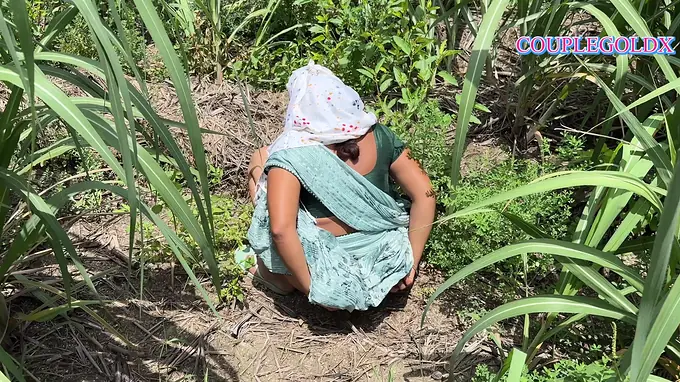 Desi Aunty takes UshkaParamour's place as Komal ambles into sugarcane and gets doggy-styled