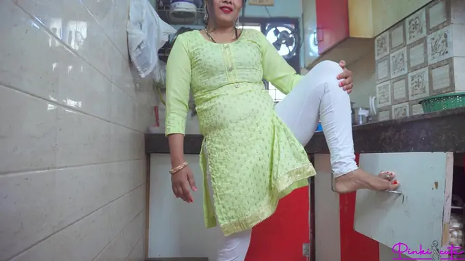 Step sister gets a rough kitchen orgy with creampies & rough sex in HD