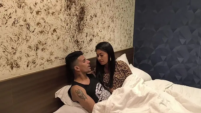 Pornstar Gargi gets her pussy destroyed by her older BF's huge cock