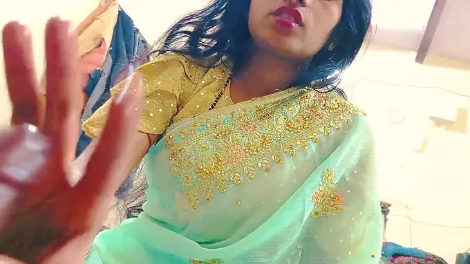 Watch BadAim6, Mamta Devi, and Manoranjan get their natural tits and ass pounded hard in Hindi audio