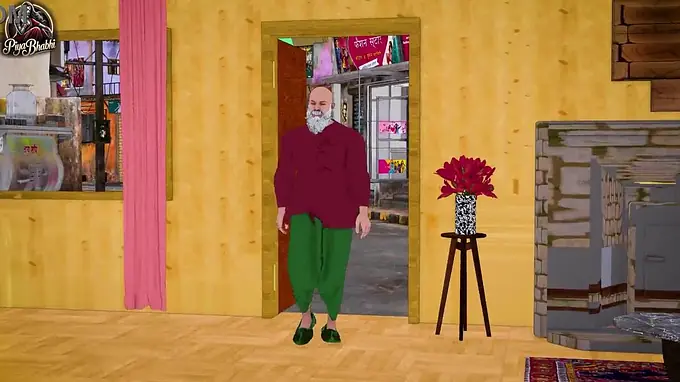 Bhabhi gets her big tits and tight pussy filled with cum in steamy 3D gangbang