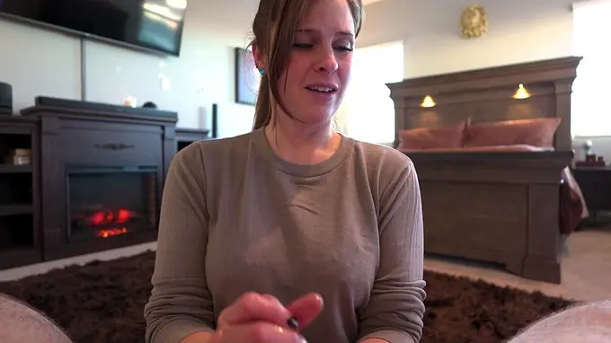 Scarlett Gushes - The Insatiable Stepson Gets What He Wants with Big Butt & Curvy Wifey
