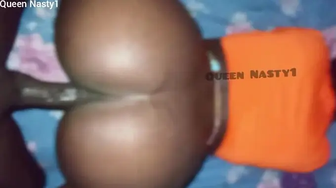 Watch Queen Nasty1's big ass take a pounding from Doggy-style like a pro