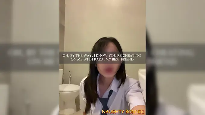 Watch me become a naughty jism tart for my naughty student's pleasure - Cuckold punishment with big natural tits and dirty talking!