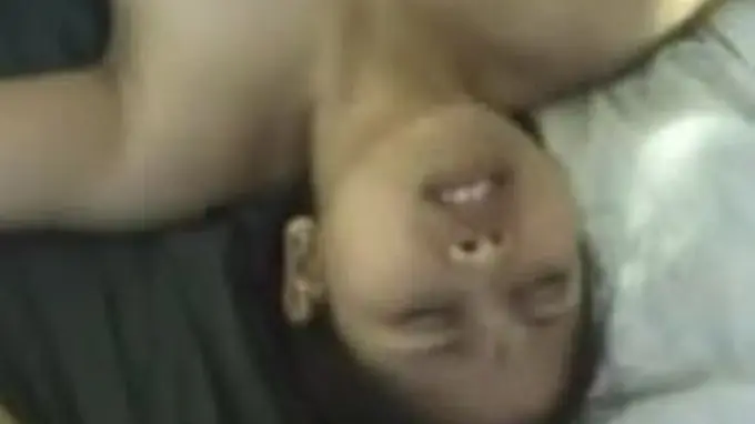 Amateur Malay Older Gets Her First Time Gangbang with a Youngster