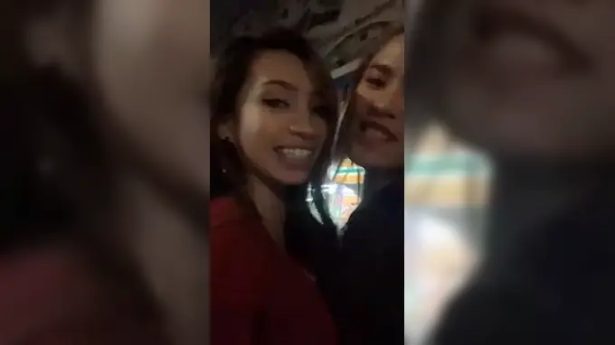 Malay babe awakens to the nudist pleasures of awek Melayu