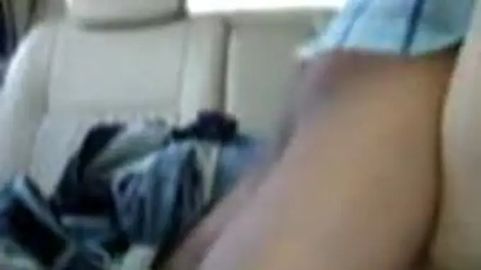 Malay GF enjoys car blowjob with her Chinese GF