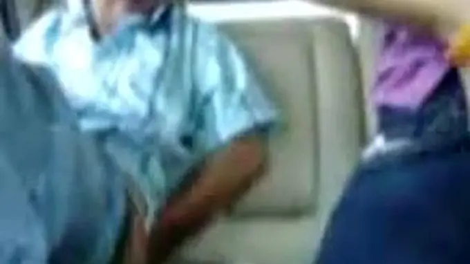 Malay GF enjoys car blowjob with her Chinese GF
